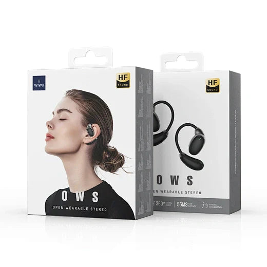 WiWU T30 Open Wearable Stereo, Black (New)