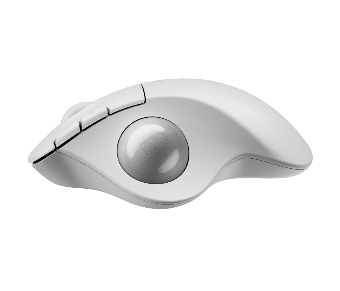 Logitech ERGO M575S Wireless Trackball, White