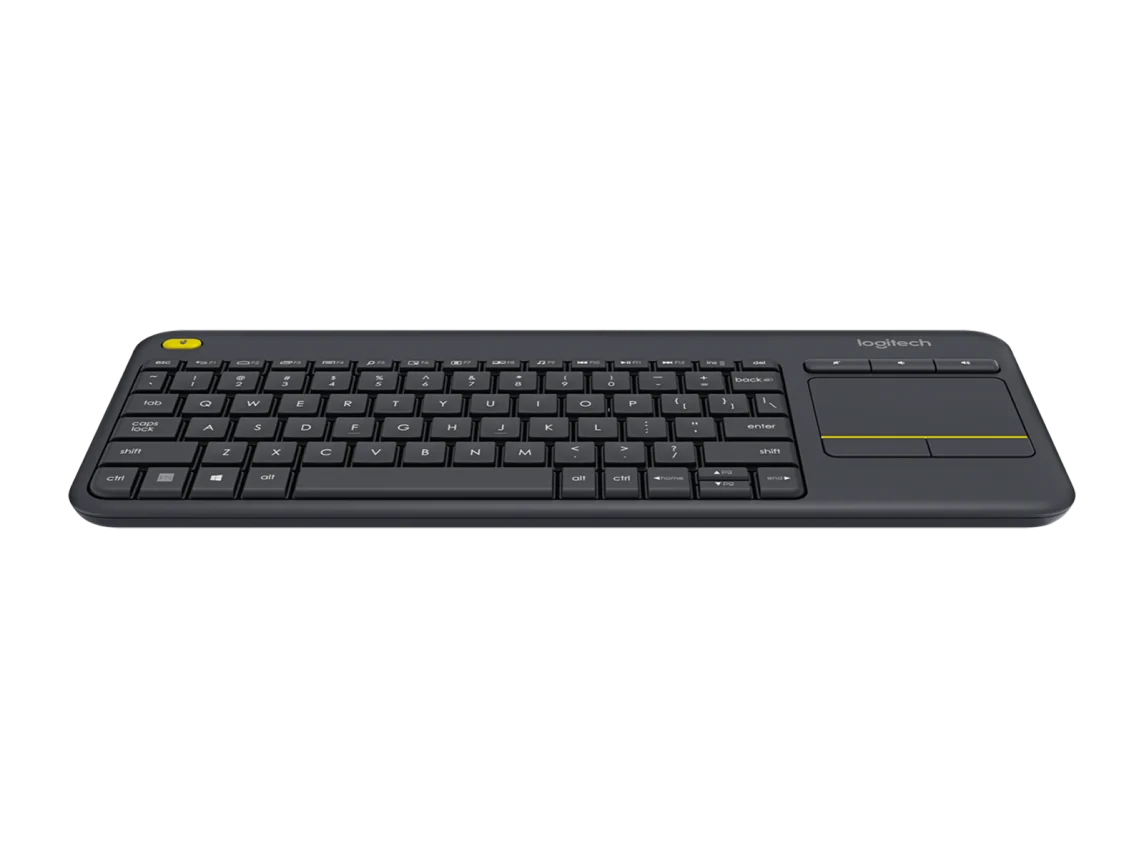 Logitech  K400 Plus Wireless Touch Keyboard, Black
