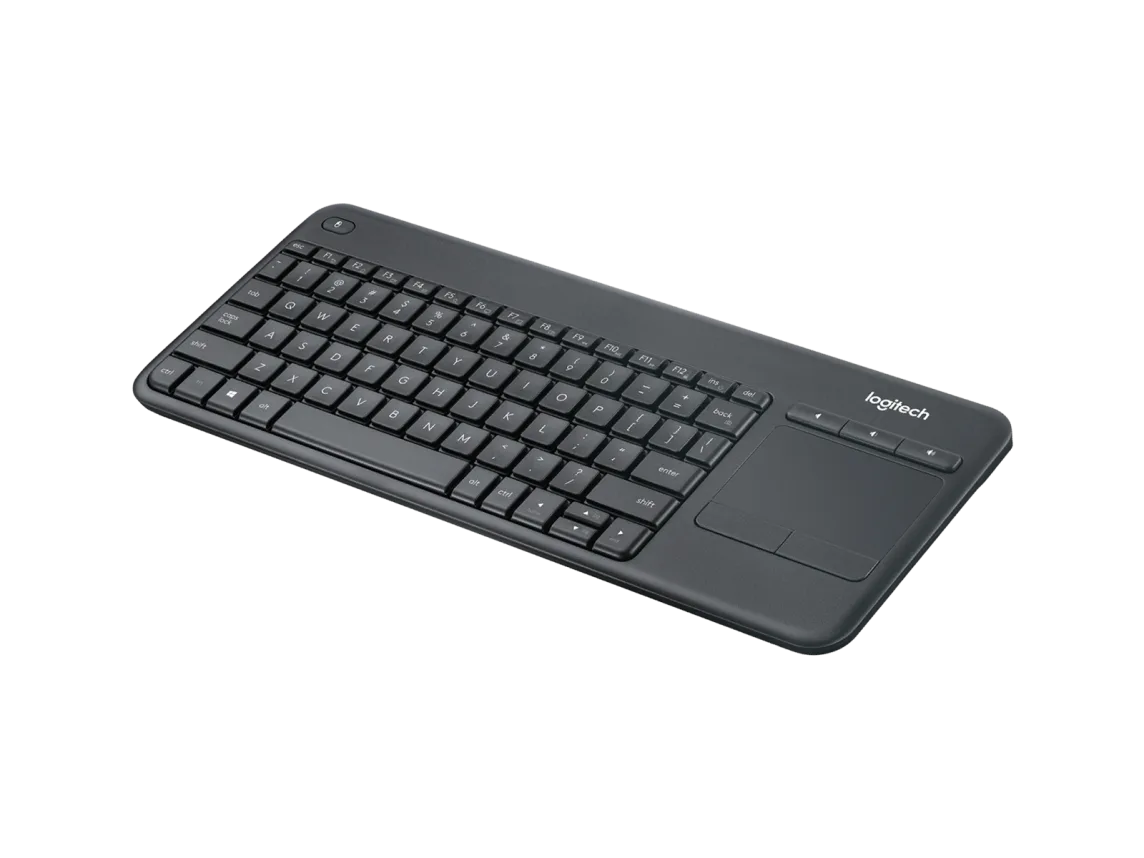 Logitech  K400 Plus Wireless Touch Keyboard, Black