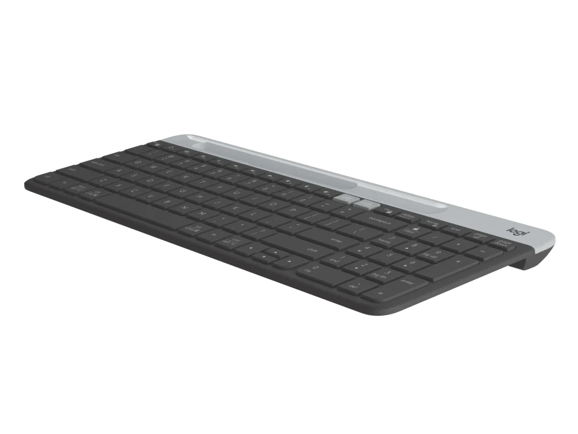 Logitech K580 Slim Multi-Device Wireless Keyboard, Black