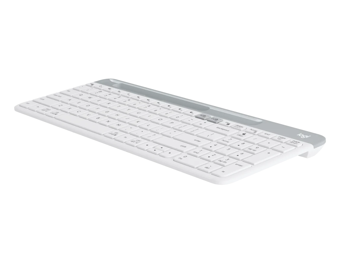 Logitech K580 Slim Multi-Device Wireless Keyboard, White