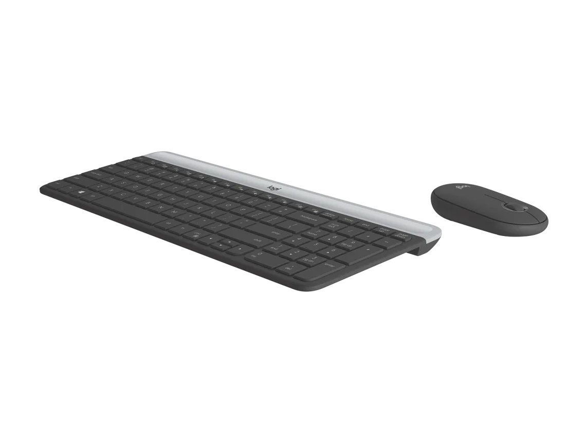Logitech MK470 Slim Wireless Combo, Black