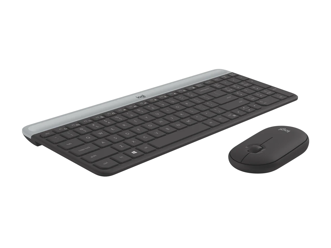Logitech MK470 Slim Wireless Combo, Black