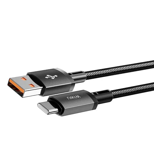 WiWU Wi-C055 USB-A to Lightning Cable, 1M Grey (New)